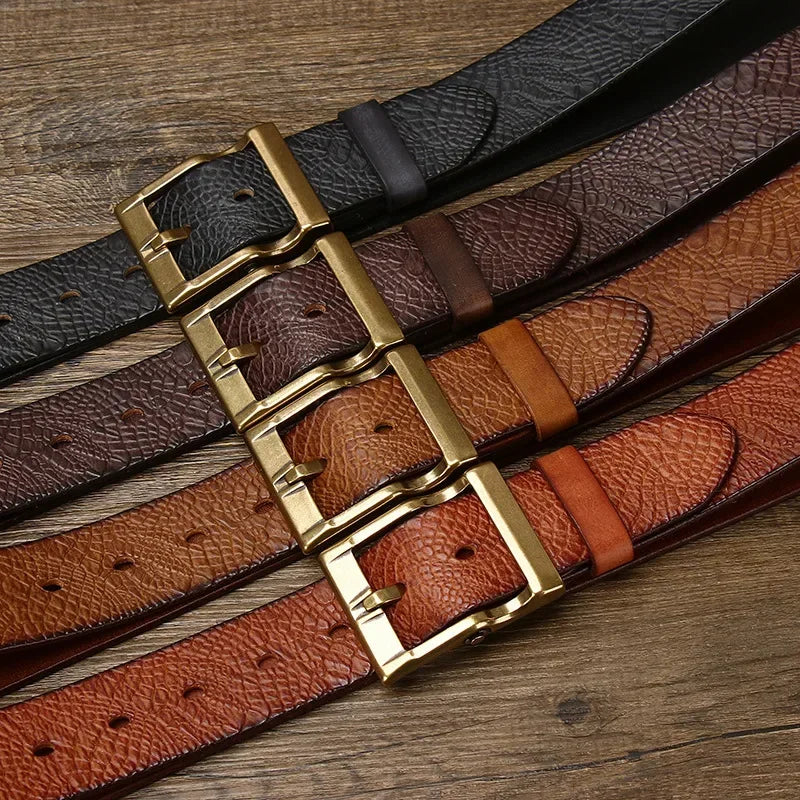 Genuine Cowhide Casual Belt