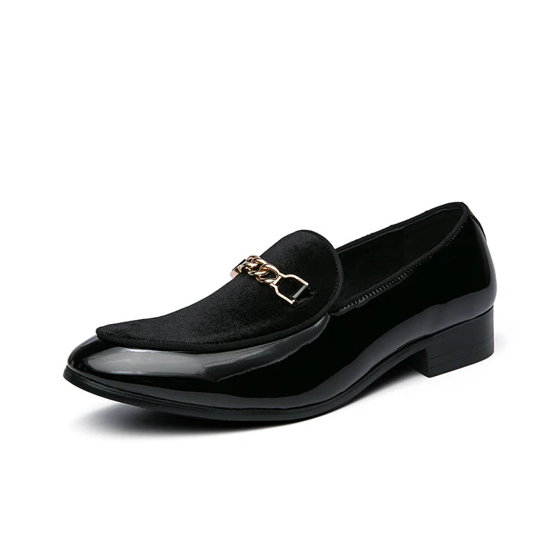 Midnight Velvet Loafers