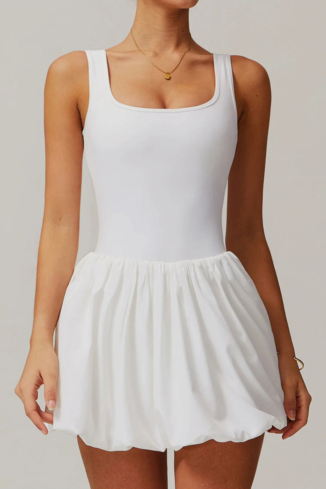Celeste Athletic Romper
