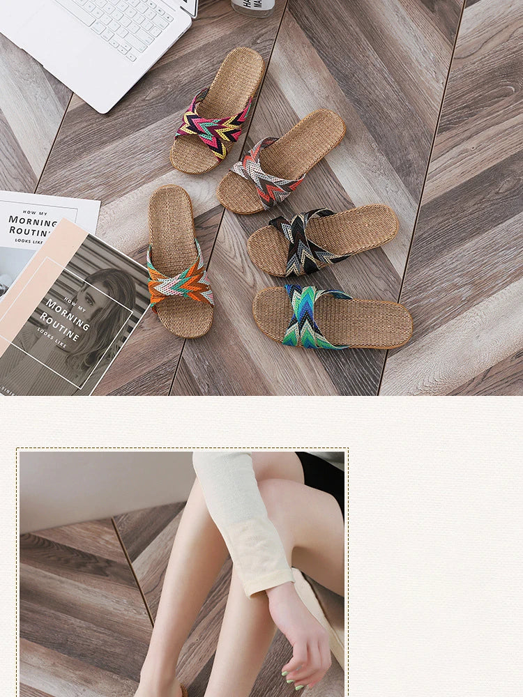 Natural Hemp Home Slides