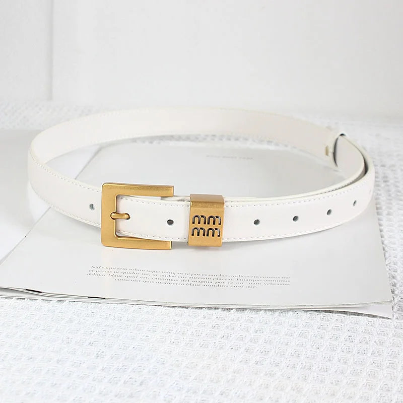 Sable Form Leather Belt