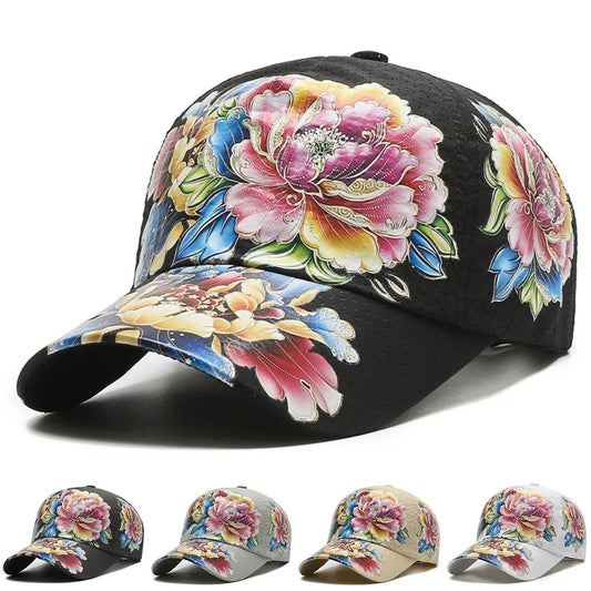 Floral Bloom Cap