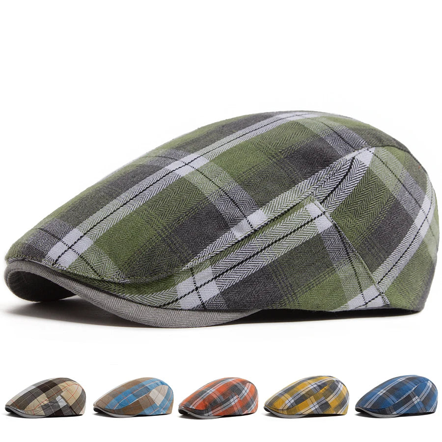 Brenton Plaid Cap