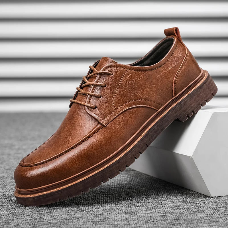 Mason Brogue Leather Shoes