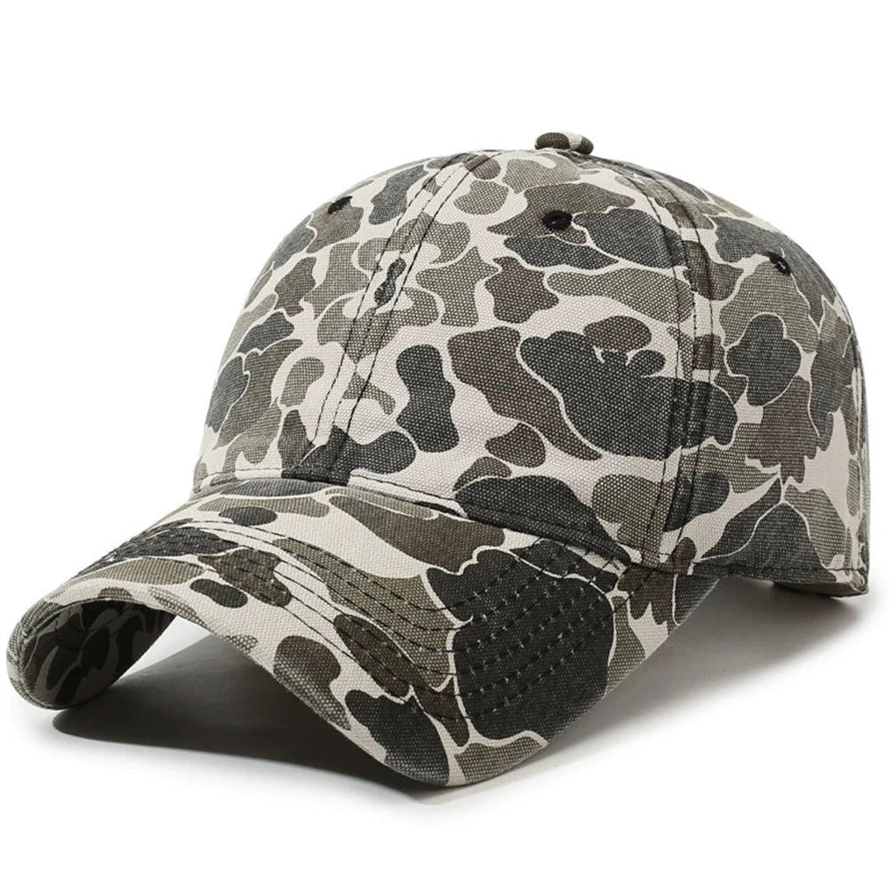 Vintage Washed Camo Cap