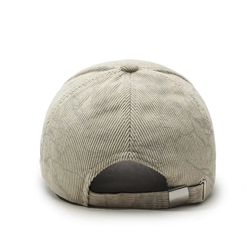 Corduroy Heart Cap