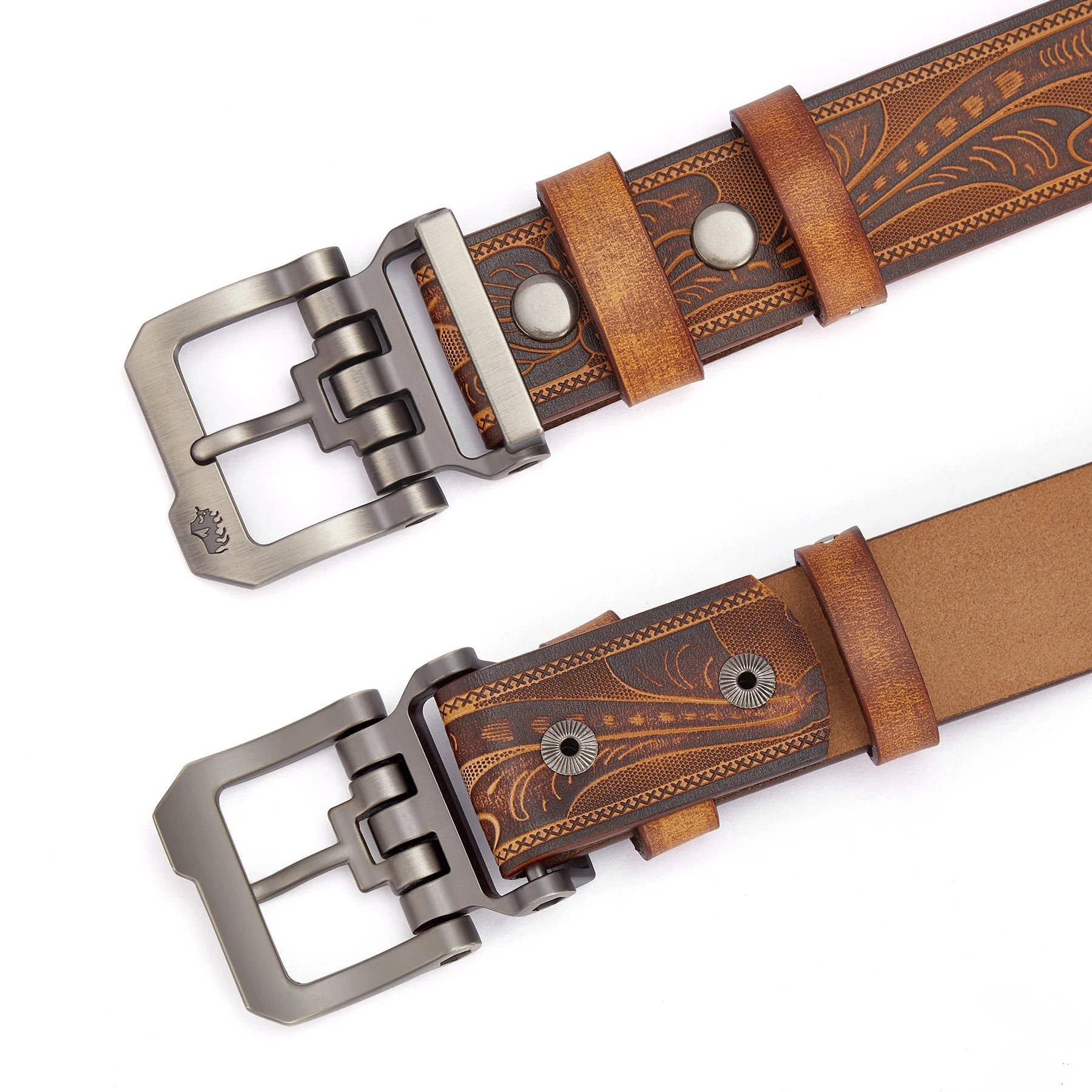 Bison Denim Vintage Leather Belt