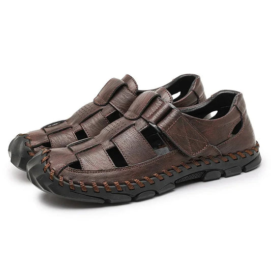 Bravon Leather Sandals