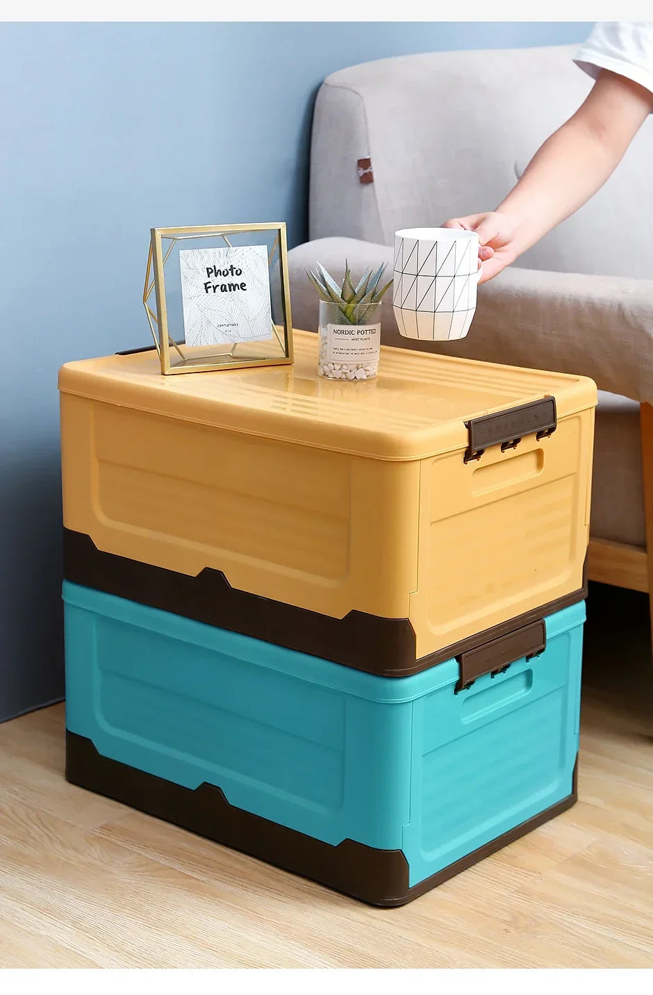 Compact Keeper Foldable Storage Box