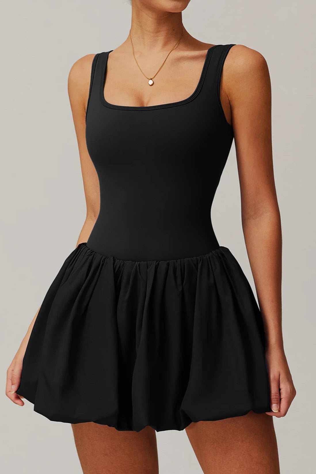 Celeste Athletic Romper