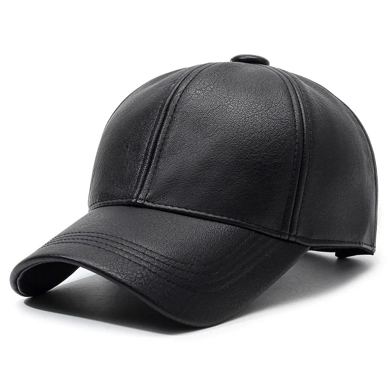 Maven Leather Cap