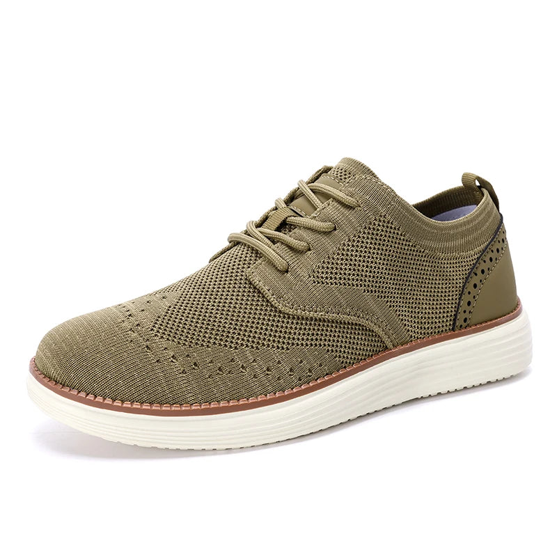 Wingtip Lace-Up Oxfords