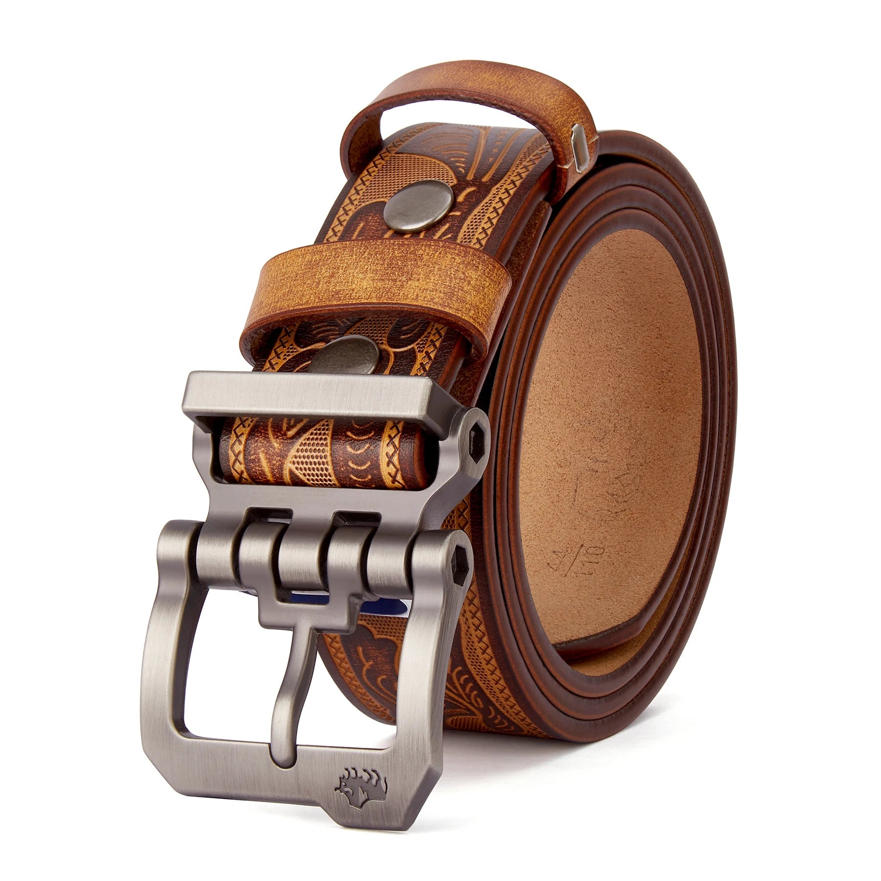 Bison Denim Vintage Leather Belt