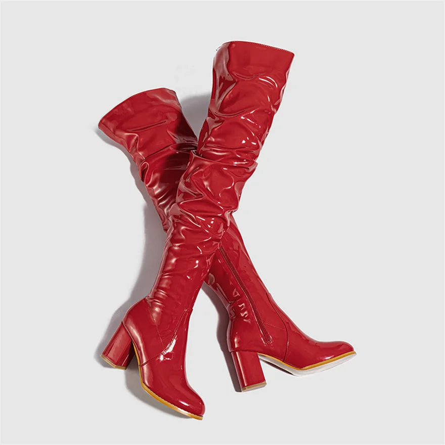 Rebel Rider Leather Boots