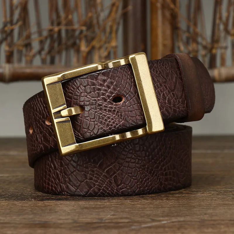 Genuine Cowhide Casual Belt