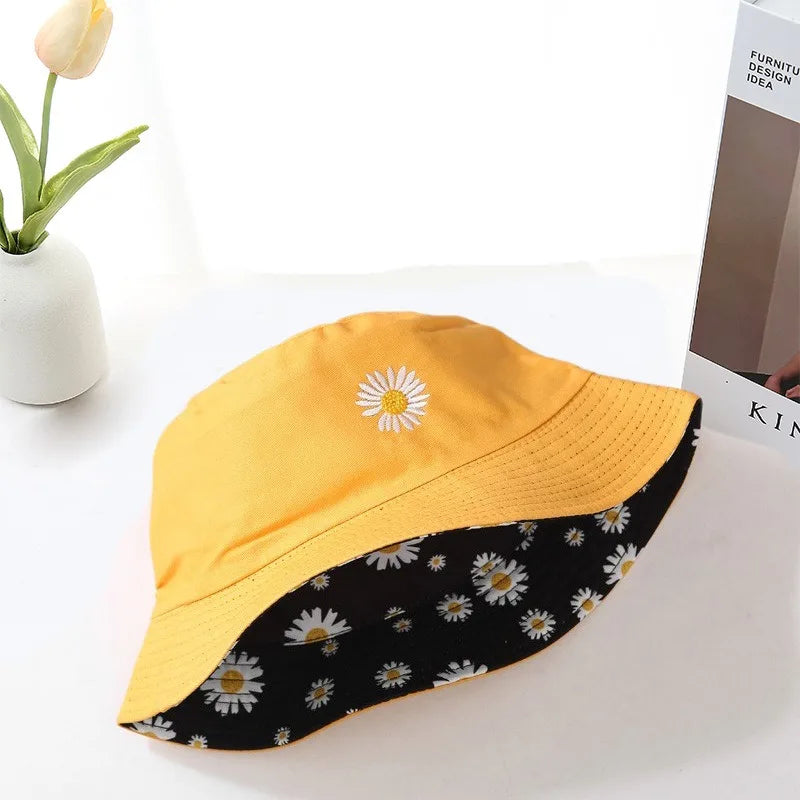 Sunny Daisy Reversible Hat