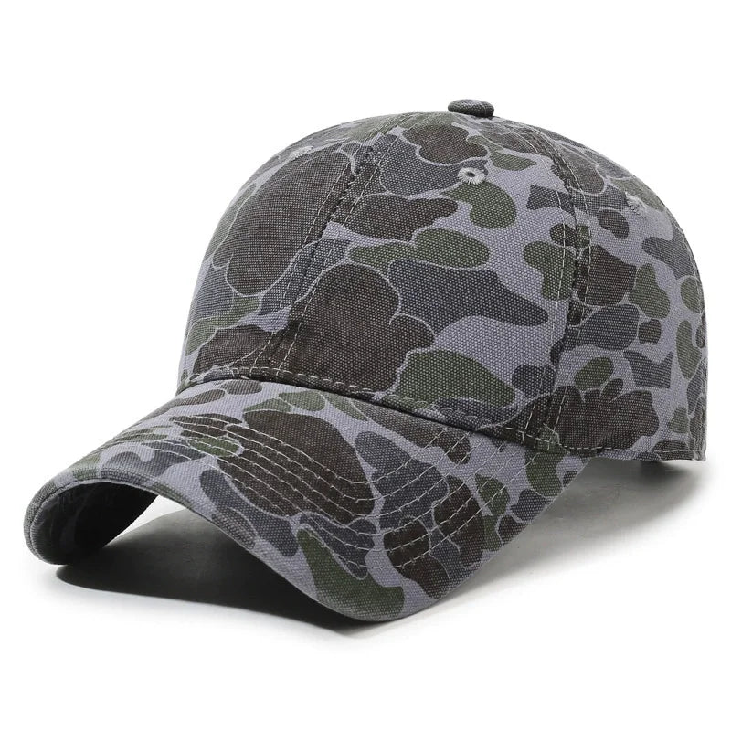 Vintage Washed Camo Cap