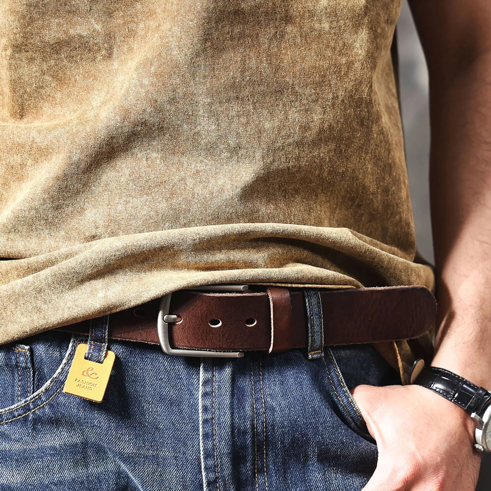Frontier Leather Belt