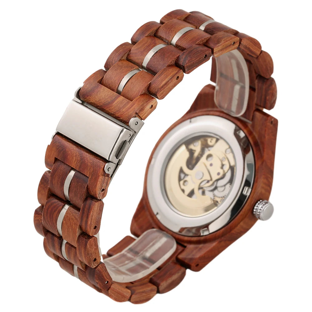 Vintage Timber Timepiece
