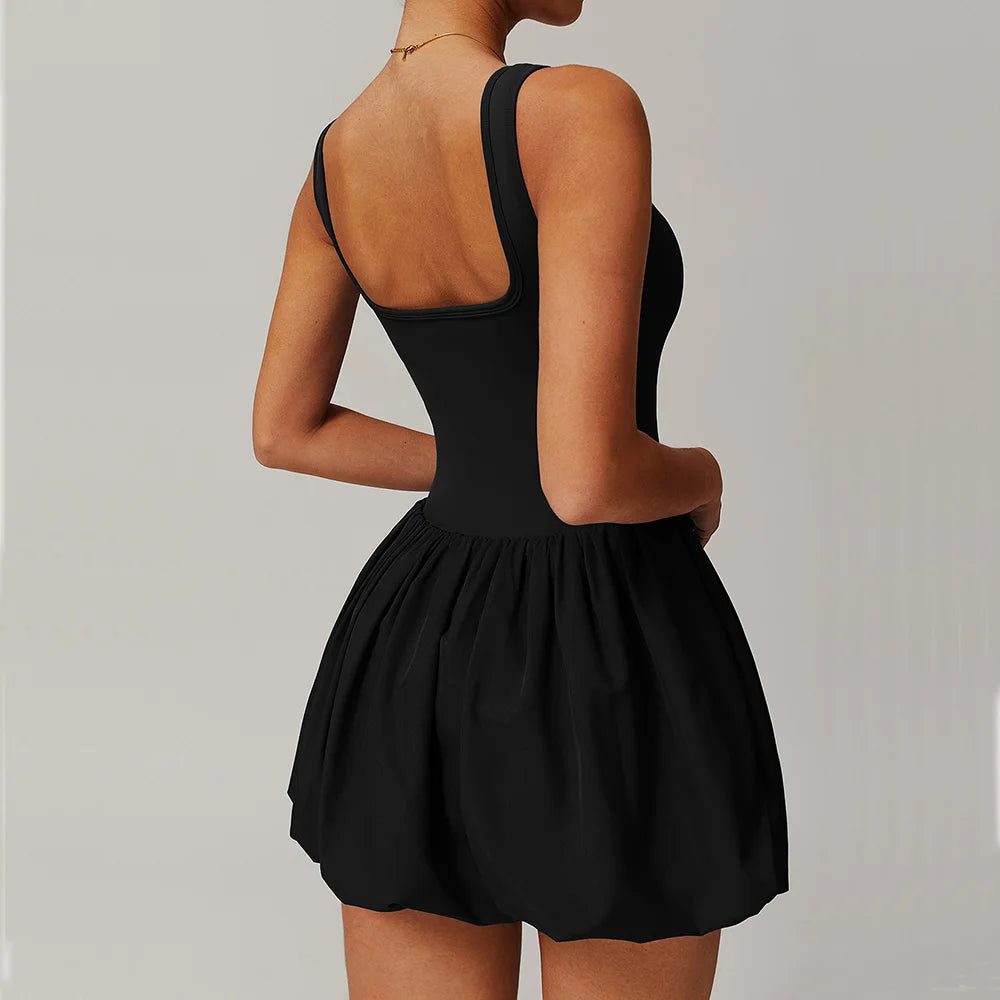 Celeste Athletic Romper