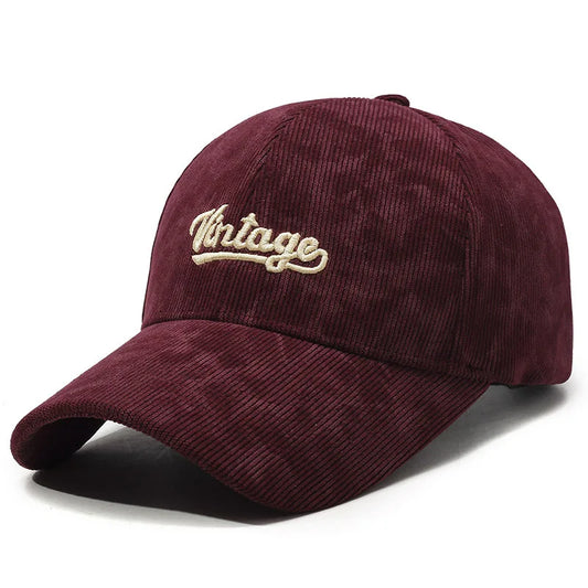 Vintage Corduroy Cap