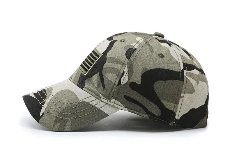Stealth Camo Flag Cap