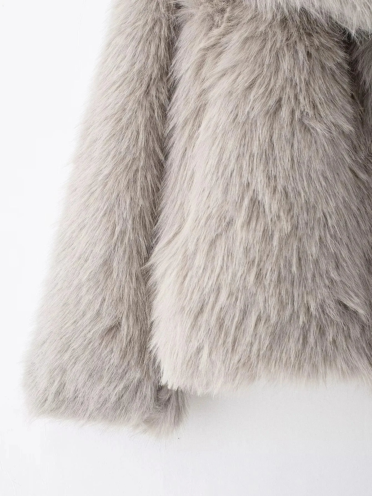 Ivory Chic Fur Jacket