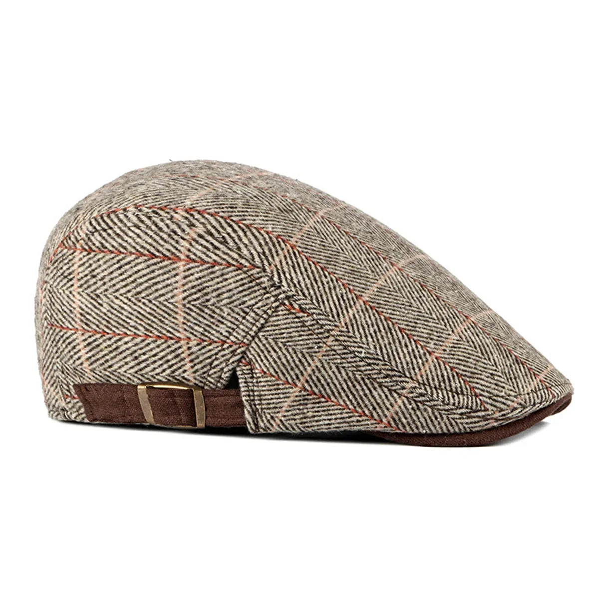 Oxford Grid Plaid Cap