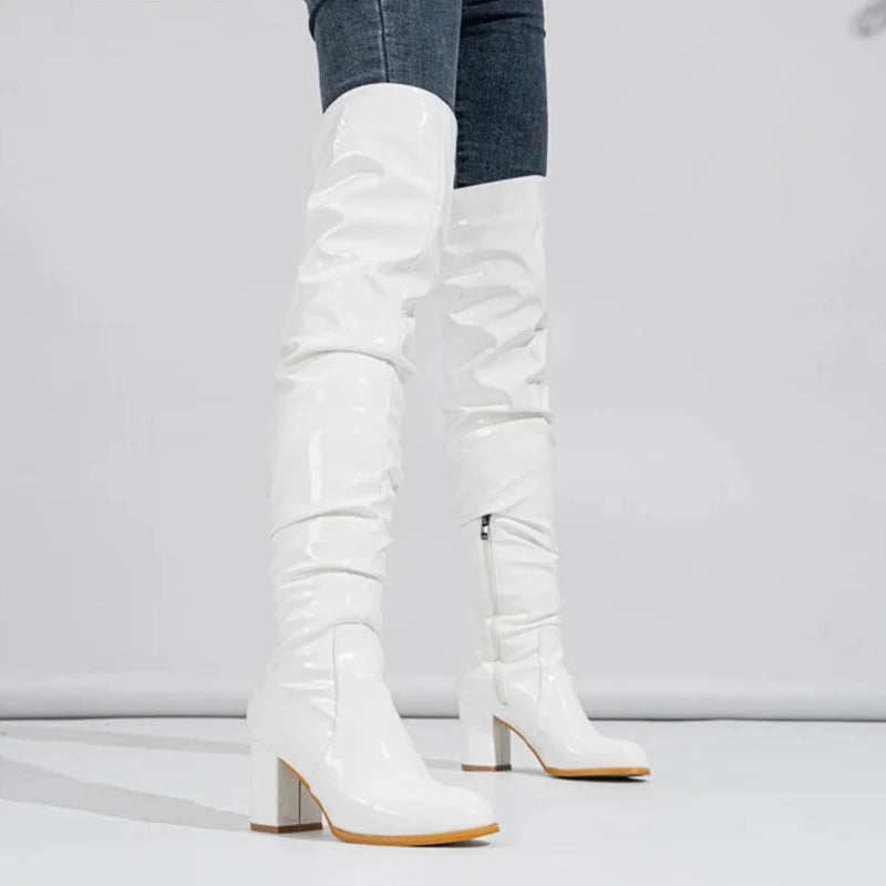 Rebel Rider Leather Boots