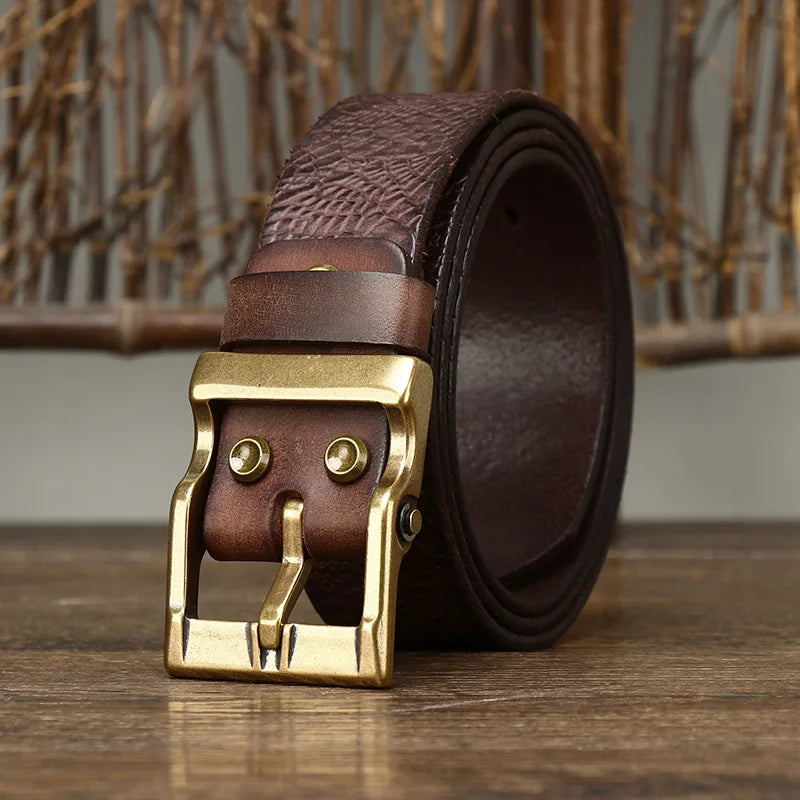 Genuine Cowhide Casual Belt