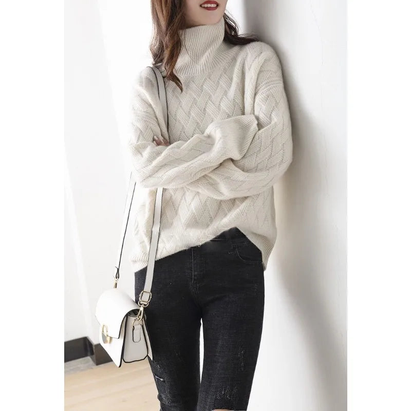 Cashmere Chic Loose Pullover