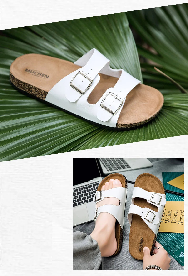 Relaxed Fit Summer Slippers
