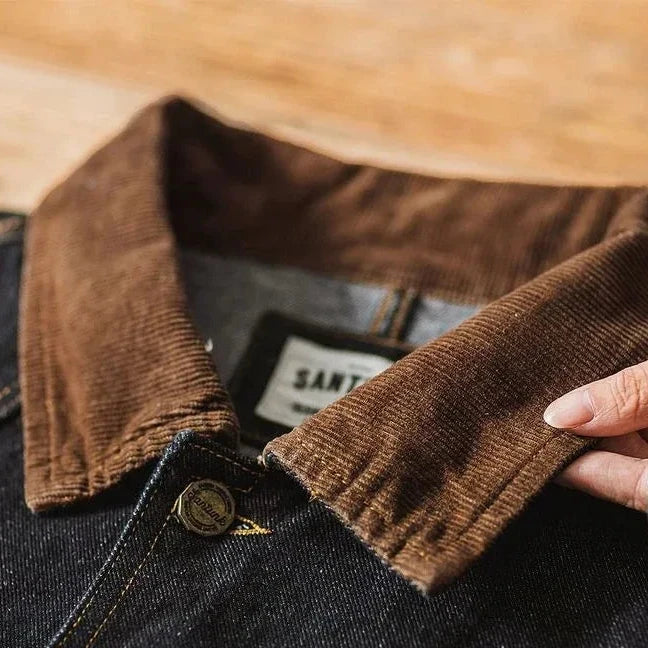 Heritage Black Denim Jean Jacket