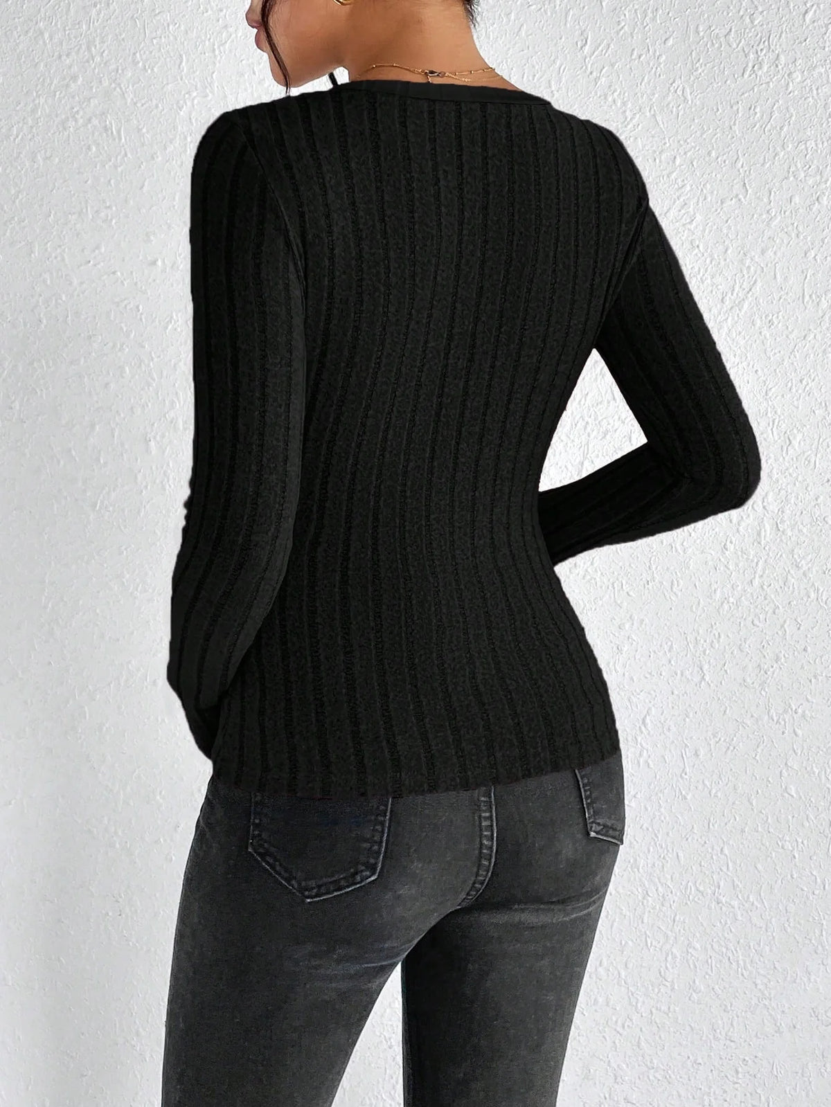 Chic Luxe V-Neck Top