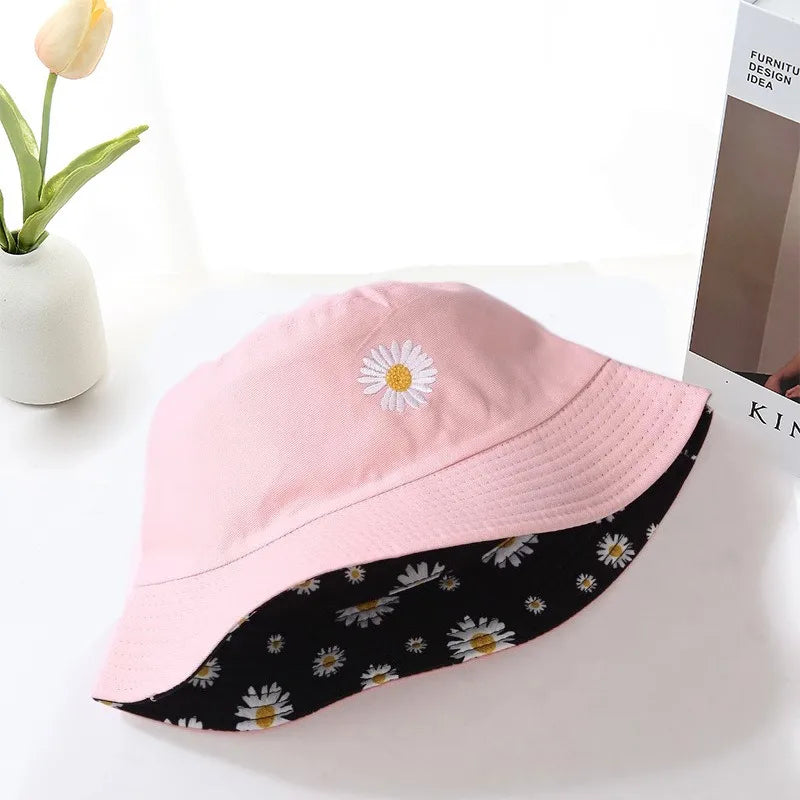 Sunny Daisy Reversible Hat