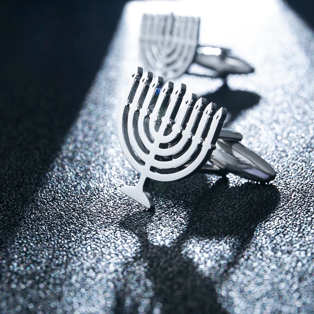 Menorah Cufflinks