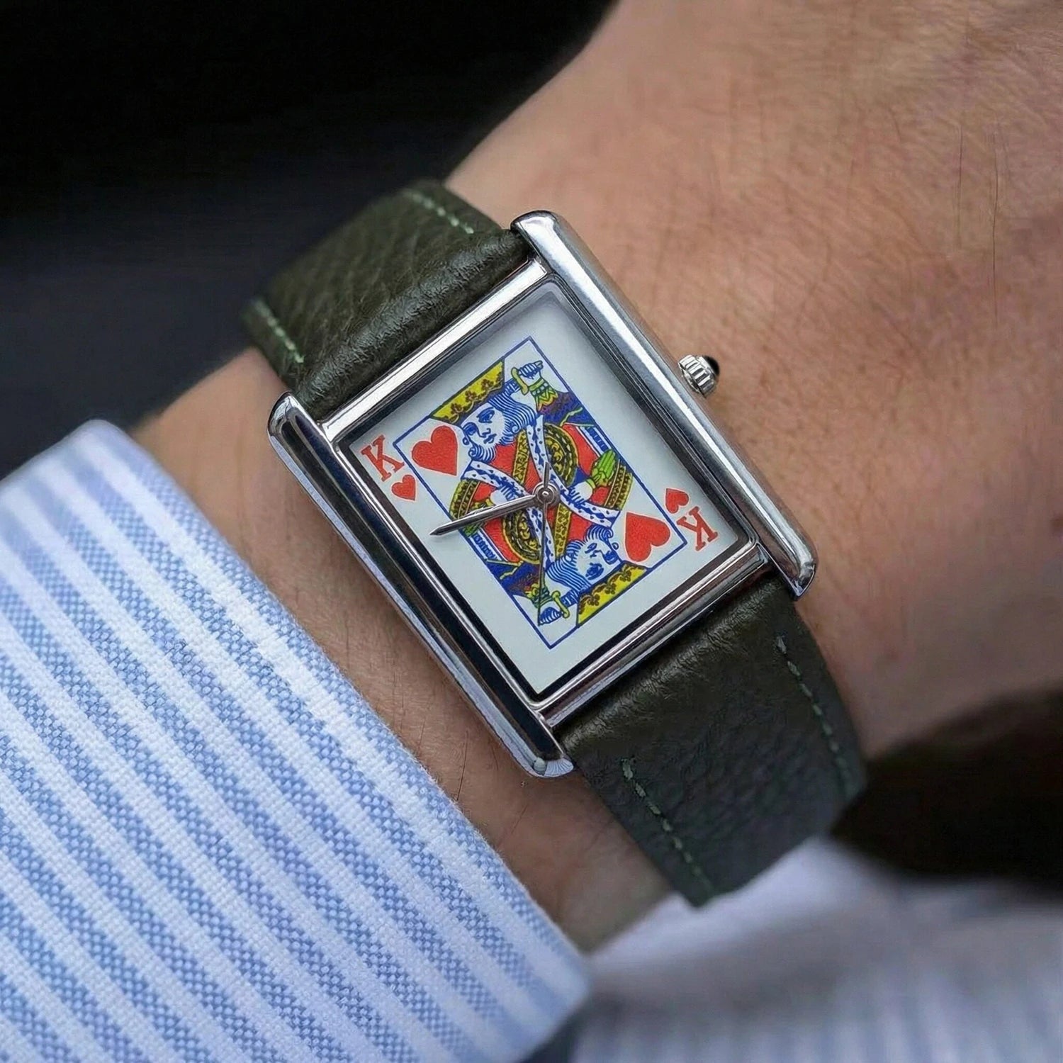 Elegant Quartz Leather Watch