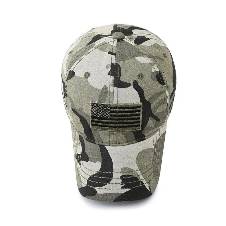 Stealth Camo Flag Cap