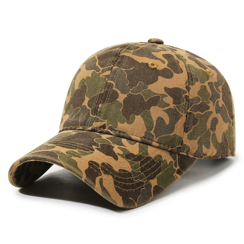 Vintage Washed Camo Cap