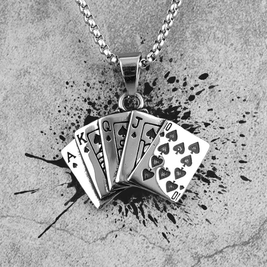Royal Flush Pendant
