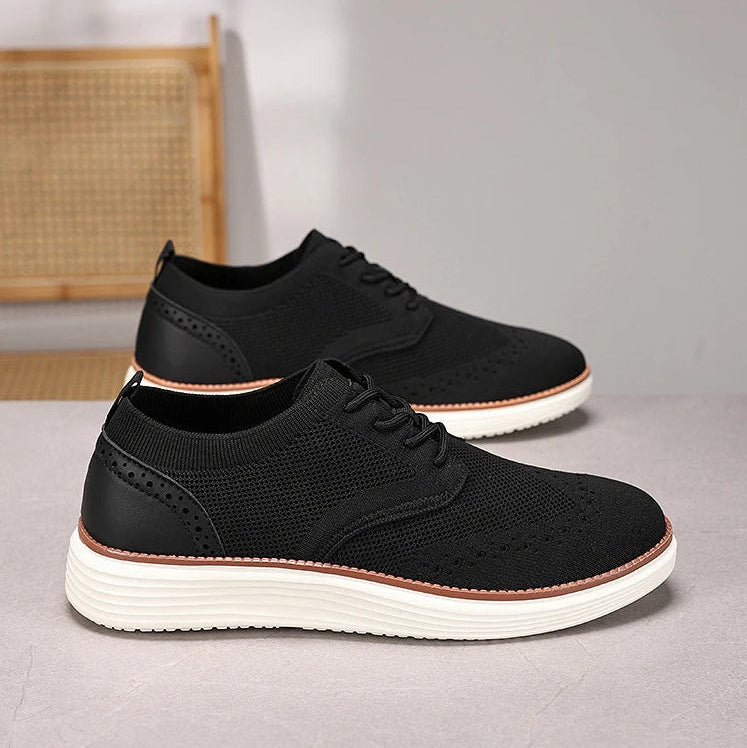 Wingtip Lace-Up Oxfords