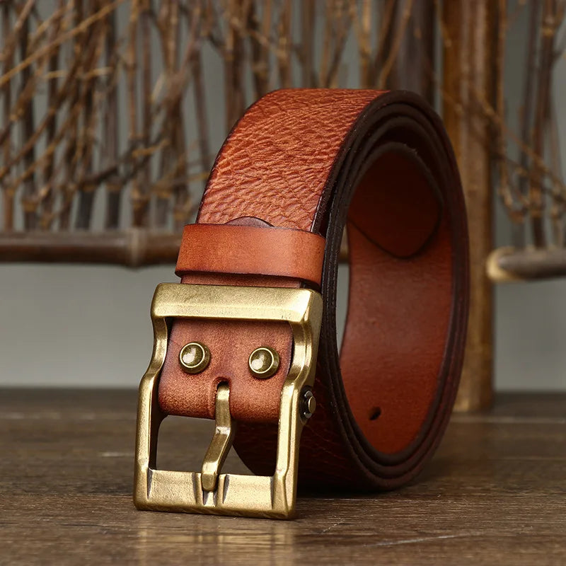 Genuine Cowhide Casual Belt
