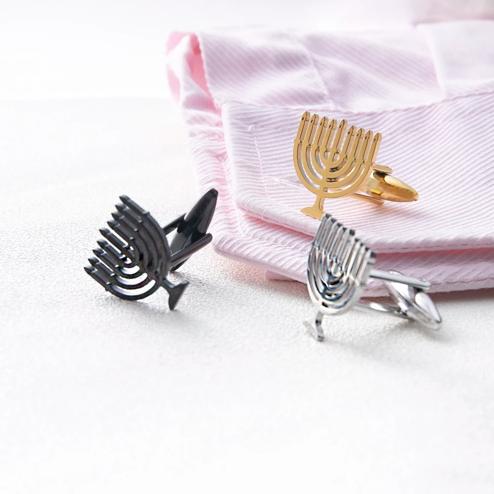 Menorah Cufflinks