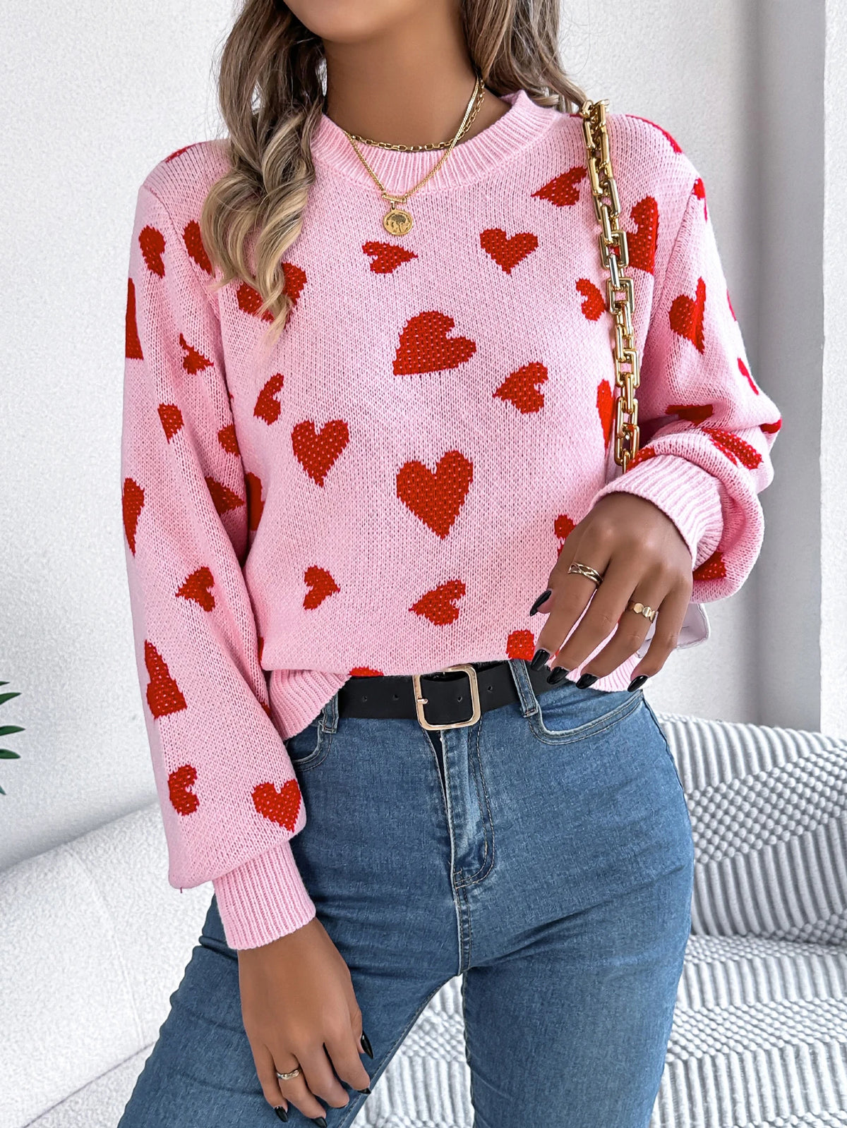 Heart Love Knit Sweater