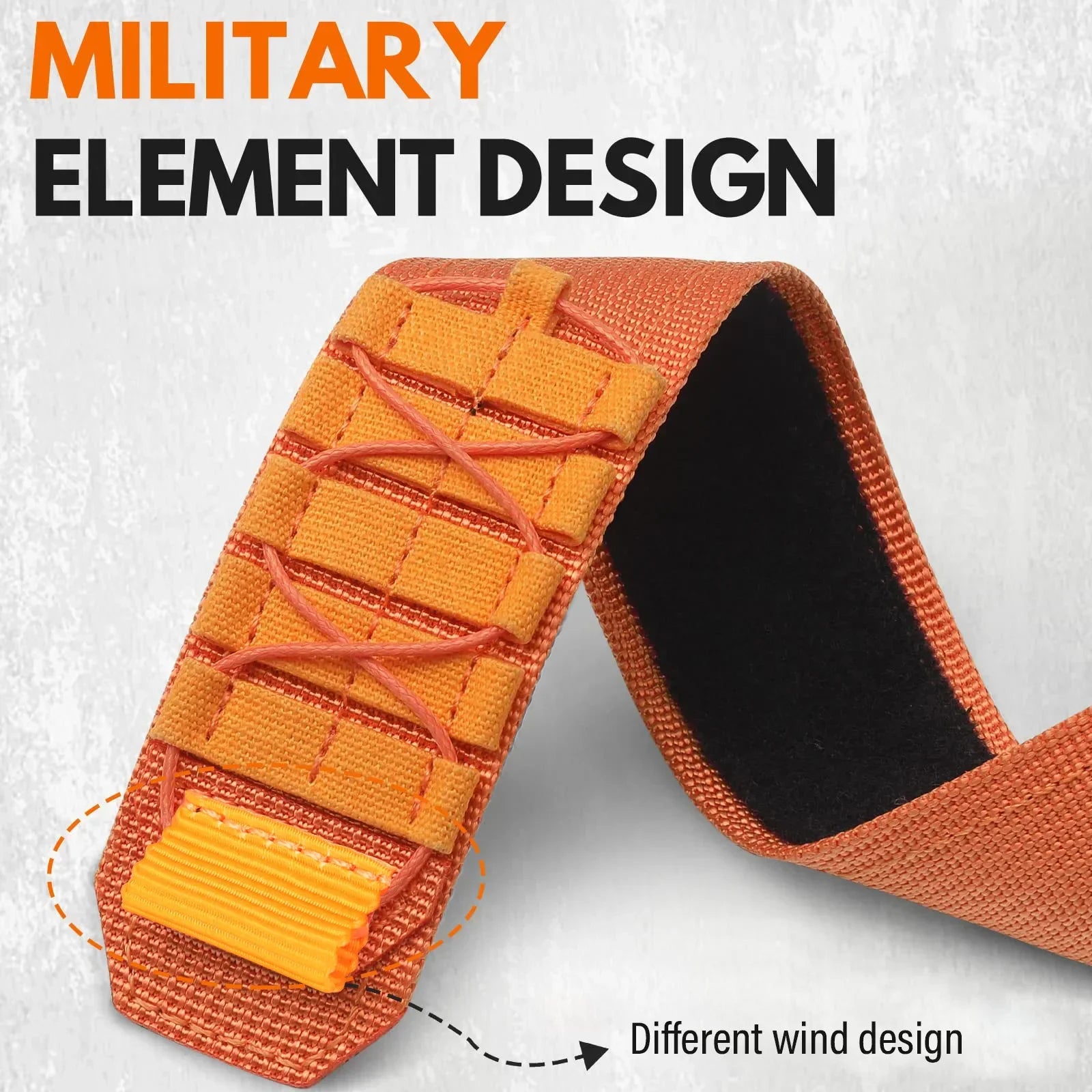 Stealth Fit Tactical Apple Watch Strap