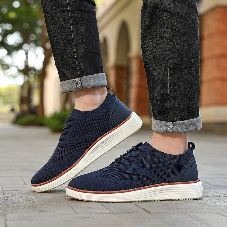 Wingtip Lace-Up Oxfords