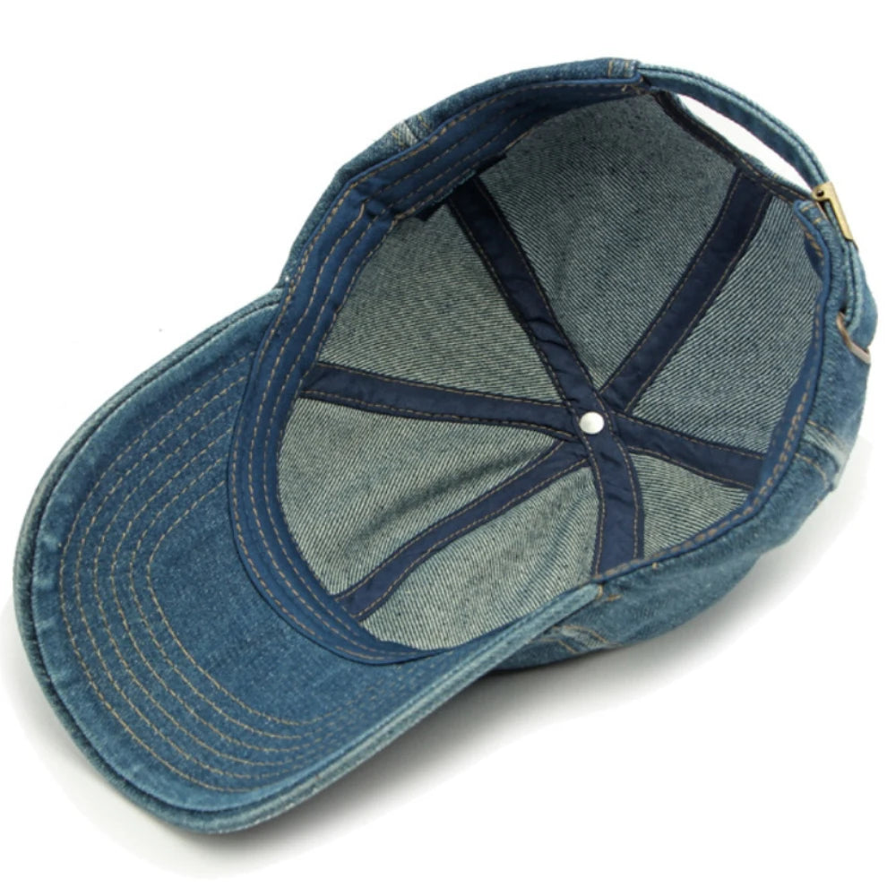 Retro Denim Cap