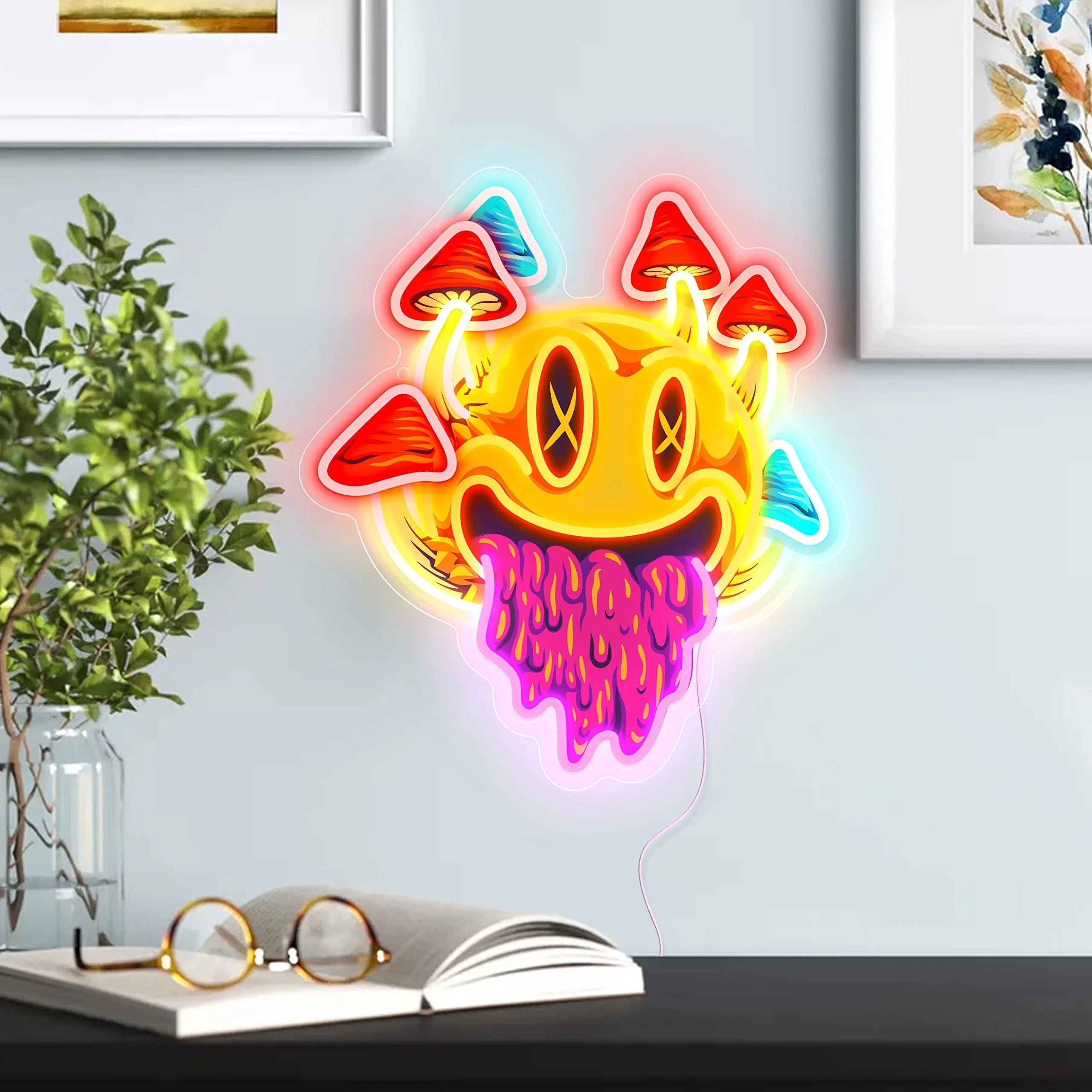 Nuclear Mushroom LED Neon Sign