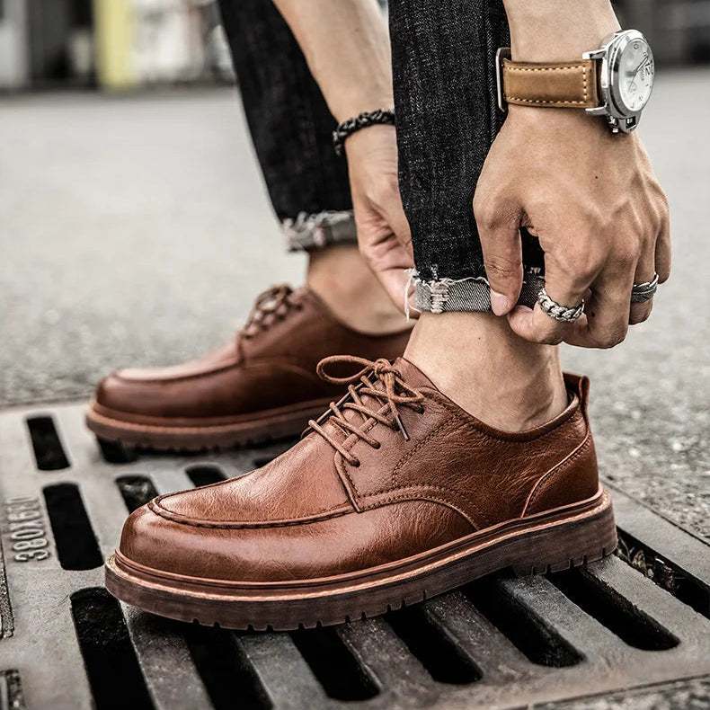 Mason Brogue Leather Shoes