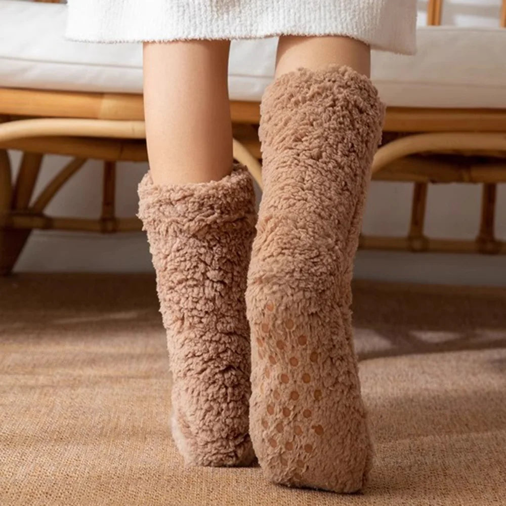 Cozy Velvet Winter Socks